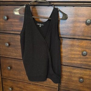 Black Wrap Top